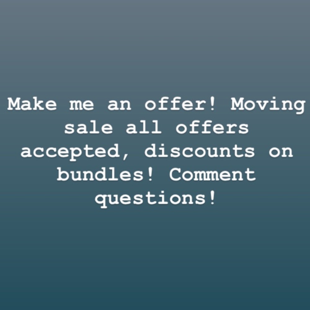 MOVING SALE MAKE AN OFFER